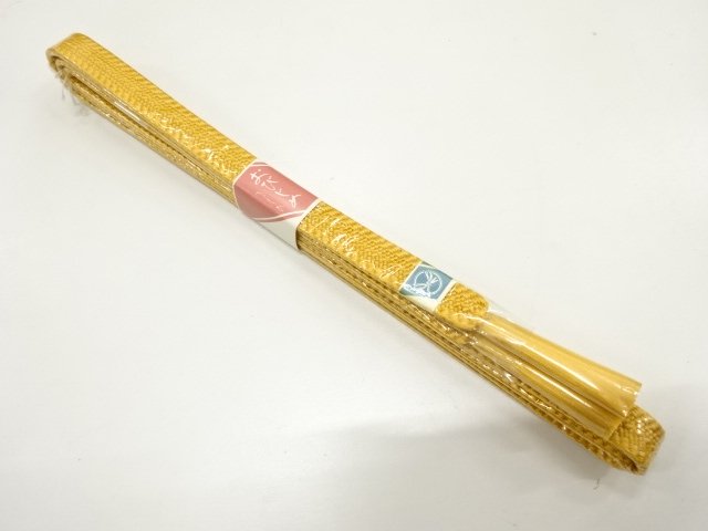 JAPANESE KIMONO / HANDTIED OBIJIME CORD